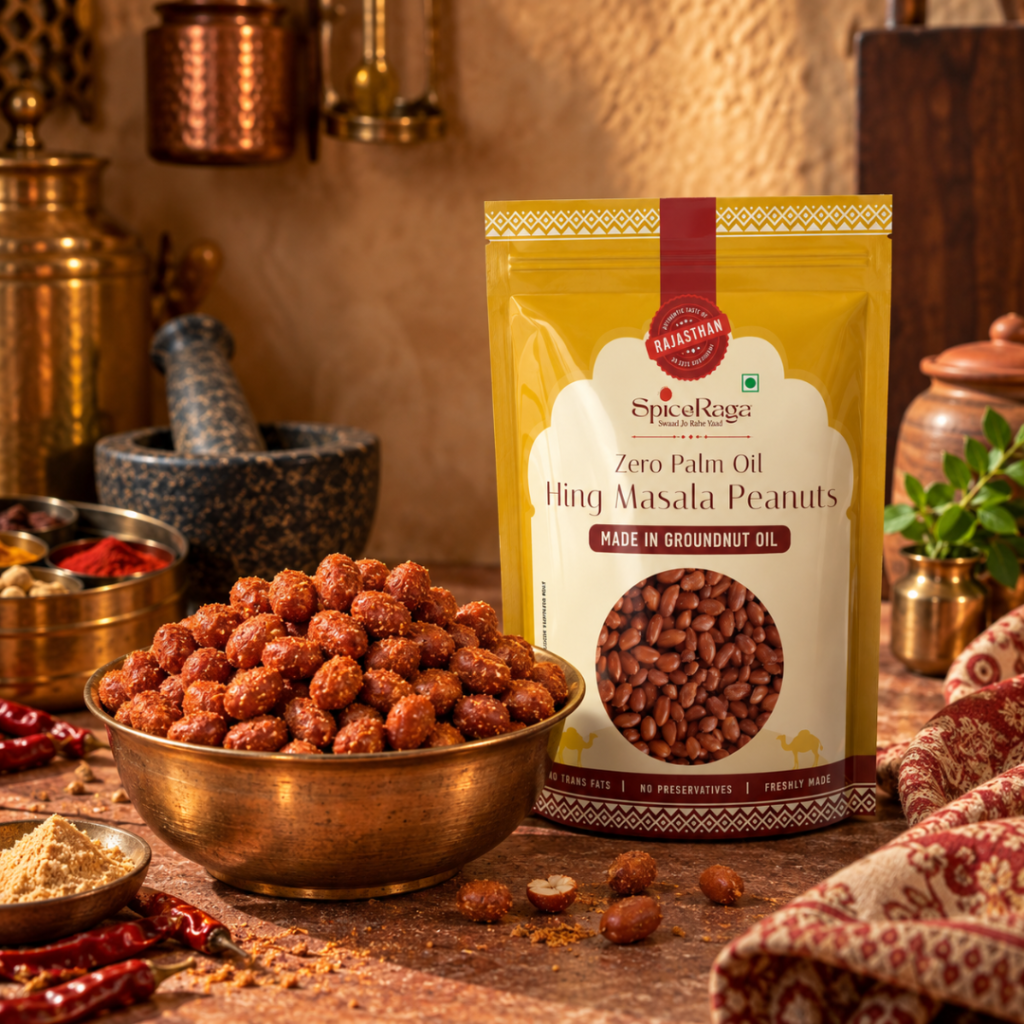 hing masala peanuts