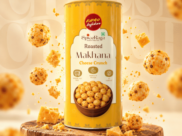 Cheese crunch makhana