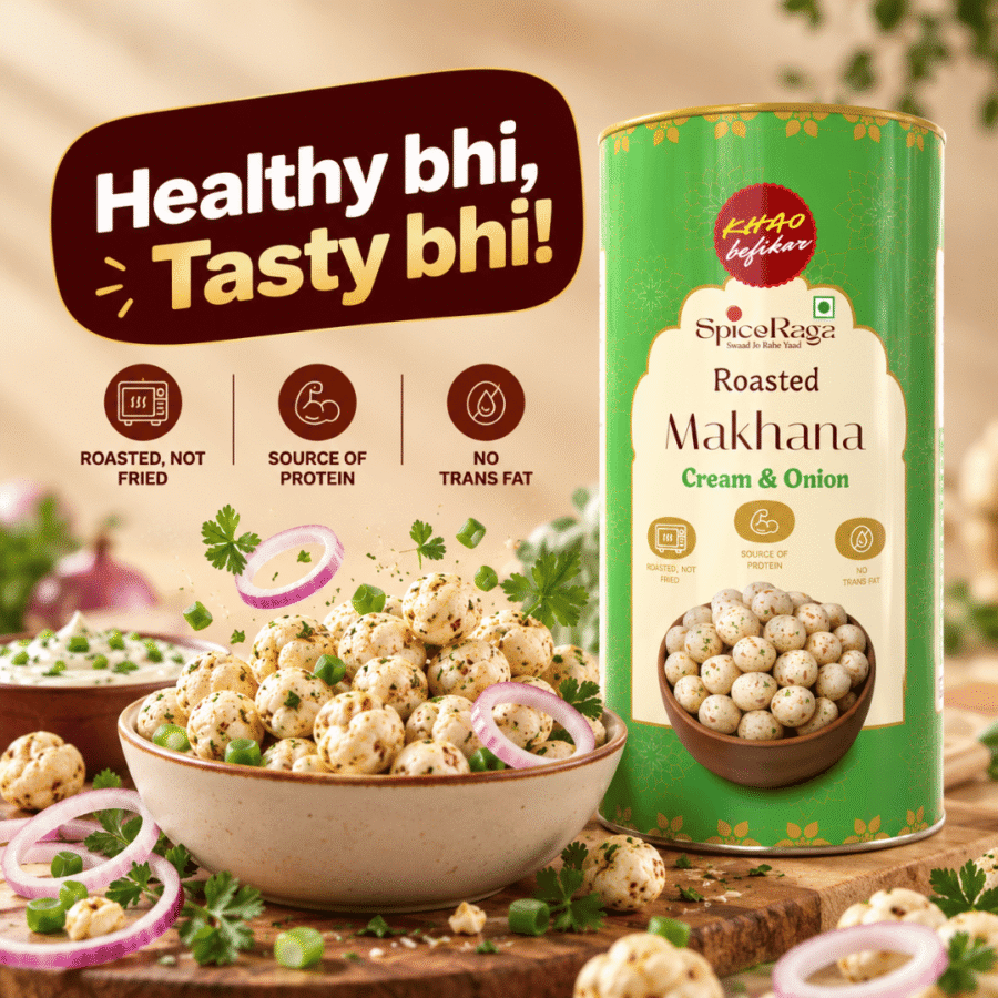 Cream & Onion Makhana