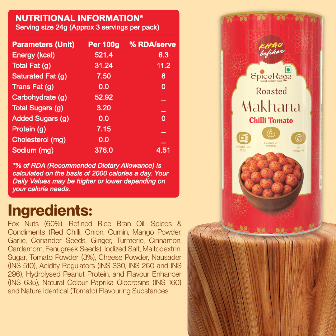 Chilli Tomato Makhana - Image 4